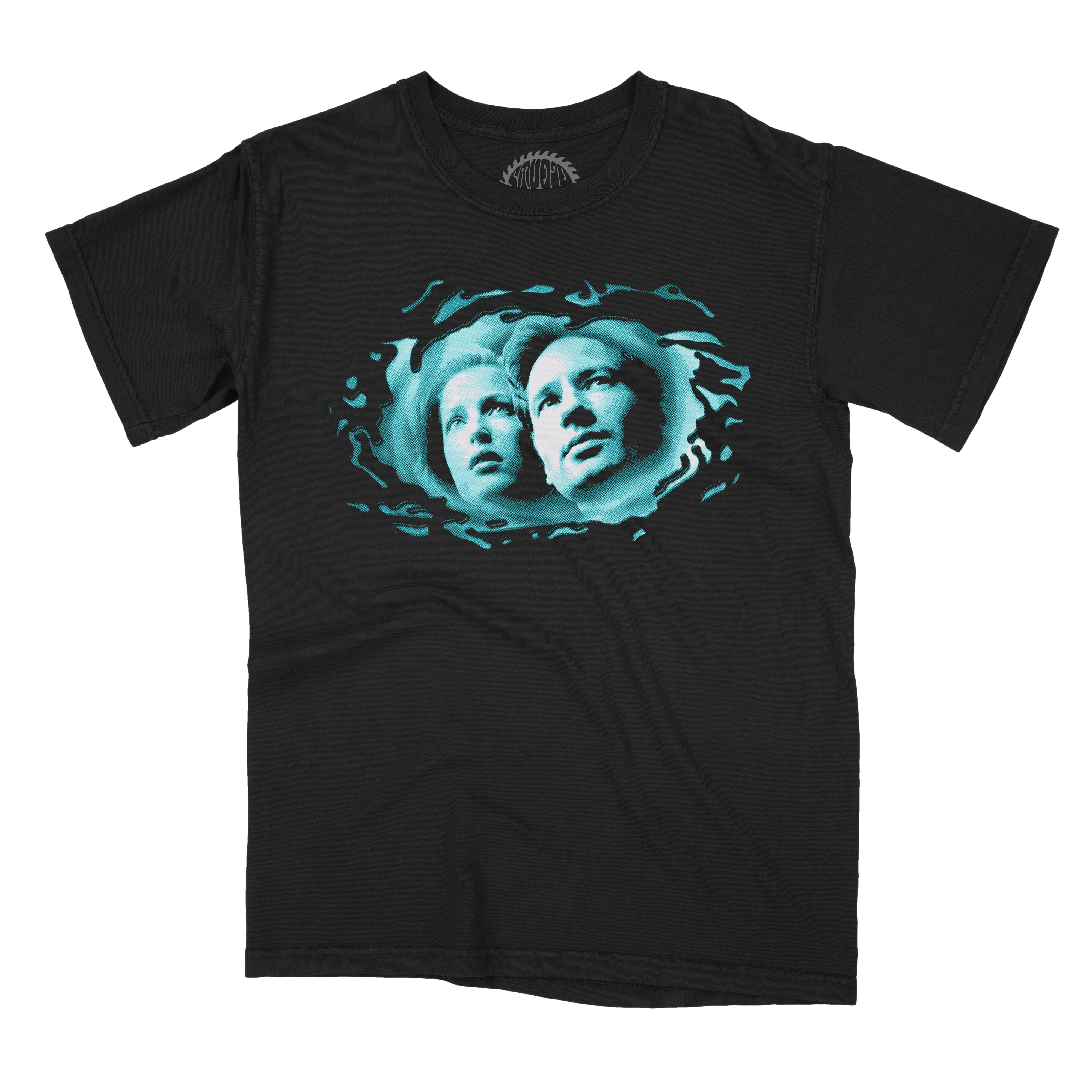 TRUST NO ONE BLACK TEE - Image 2